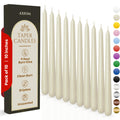 Axiom Candles - 10 Inch Dripless - Unscented Smokeless Tall Candle Sticks - 9 Hour Burn Time - Tapered Candles for Home, Dinners