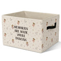 FSTCSV Dance Gifts Storage Bin, Dance Room Decor Collapsible Storage Bin
