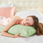 Bedelite Satin Silk Body Pillow Pillowcase For Hair And Skin, Premium And Silky Gleam Long Body Pillow Case Cover 20X54 With Env