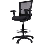 Lorell Breathable Mesh Drafting Stool