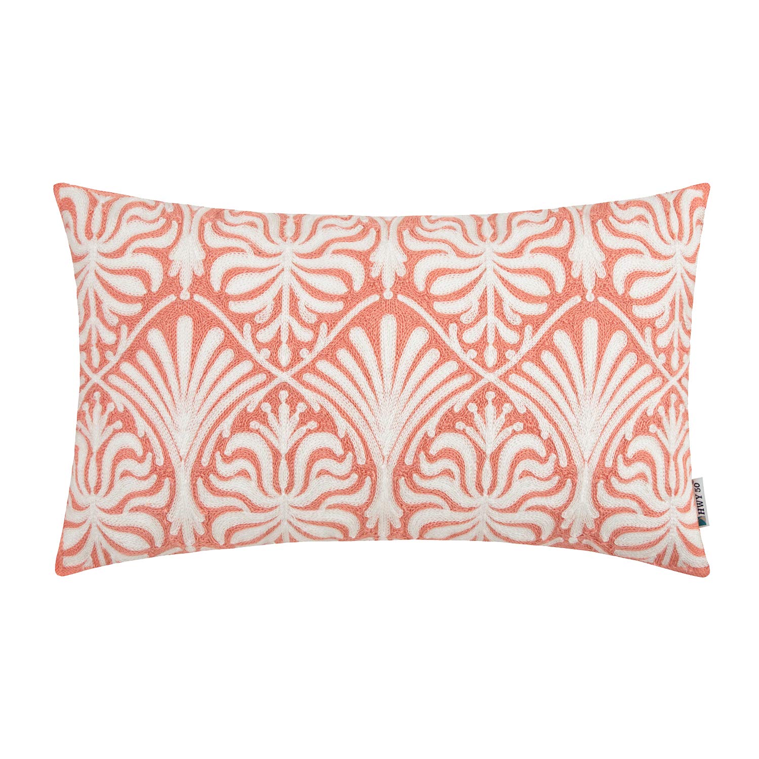 Hwy 50 Decorative Throw Pillow Cover 12X20 Inch Embroidered Cotton Farmhouse Accent Throw Pillows Case Cushion Covers For Sofa L