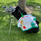 Giggle Golf Waffle Funny Golf Towels For Women (Talk The Entire Round)