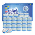 Hohoky 100pc Bulk Toilet Brush Refills  Disposable Toilet Brush Replacement Heads, Pack for Household Cleaning Bathroom cleaner
