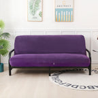 OctoRose  Purple Color Full Size Quality Bonded Micro Suede Futon Mattress Cover