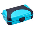 It'S Academic Hard Pencil Case, Durable Plastic Pencil Box, Kid-Friendly Design, Blue & Black