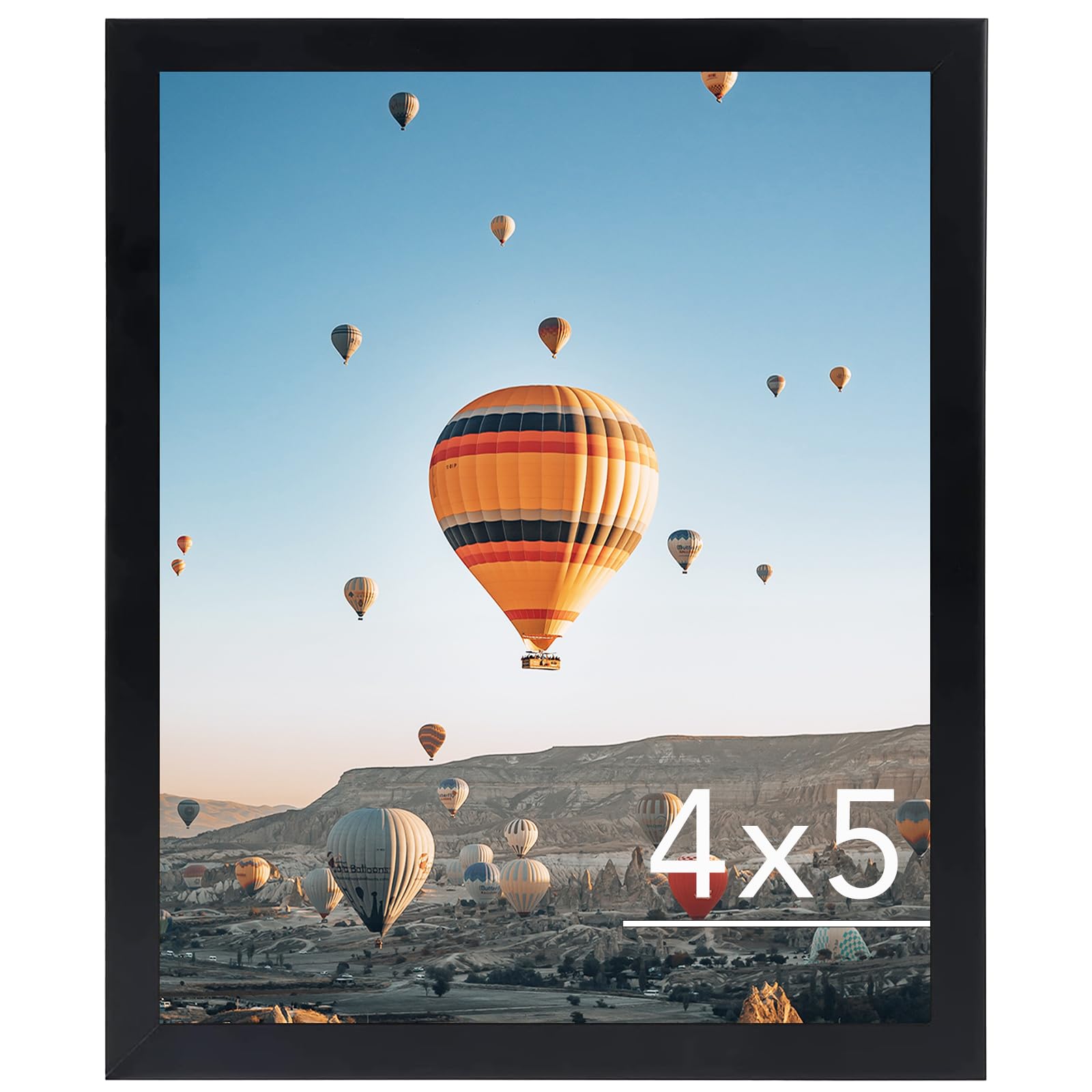 JCJMY 22x30 Picture Frame with 18x24 Mat, Display Photo 18x24 with Mat or 22 x 30 Without Mat, Wall Hanging Large 22 by 30 Poste