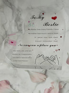 Acrylic Heart Gift For Bestie Inspirational Quotes Table Decor Sign Acrylic Paperweight Birthday Gifts New Year Present Back To