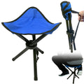 Travel Folding Camping Stool, Use Height 14.6 and Maximum Weight 300 lbs Outdoor Portable Tripod Seat Fishing Chair Seat for Cam