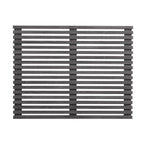 Modway Render Mid-Century Modern Wall-Mount Twin Headboard in Charcoal