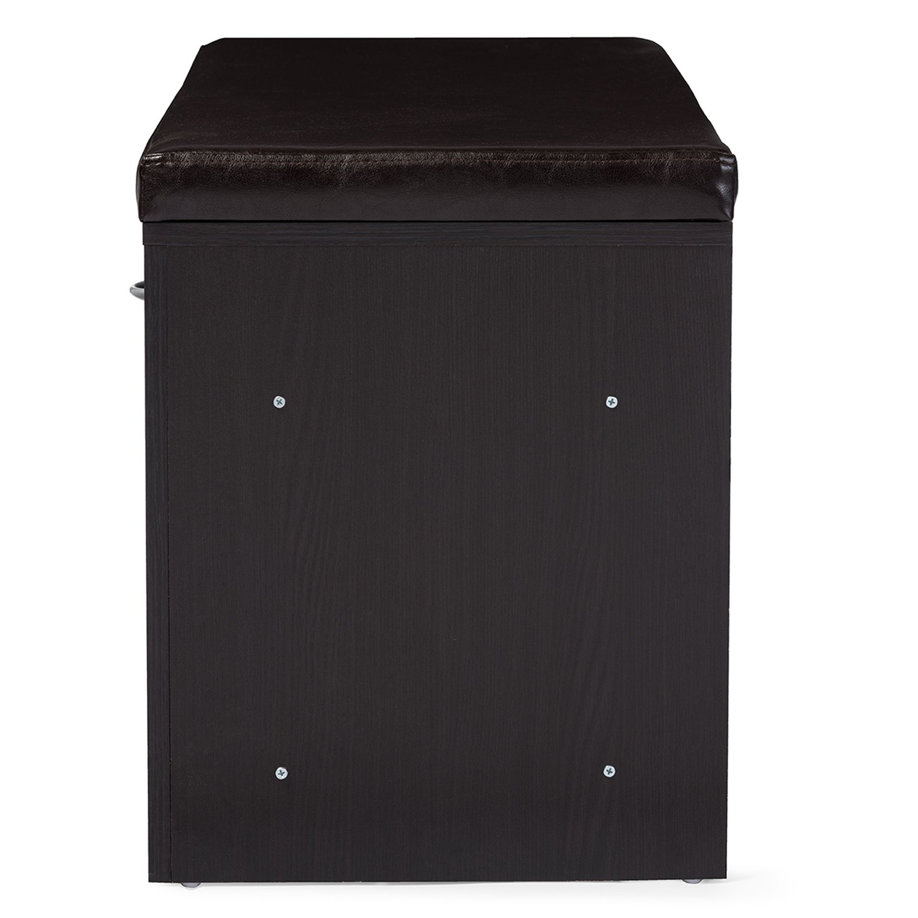 Baxton Studio Entryway Bench, Espresso