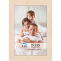 Icona Bay 4x6 Light Oak Picture Frame, Modern Style Wood Composite Frame, Table Top or Wall Mount, Bliss Collection