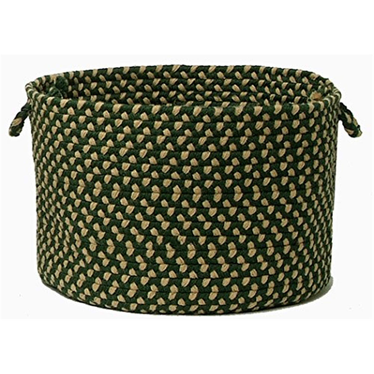 Colonial Mills Brook Farm Utility Basket, 14 By 10-Inch, Winter Green