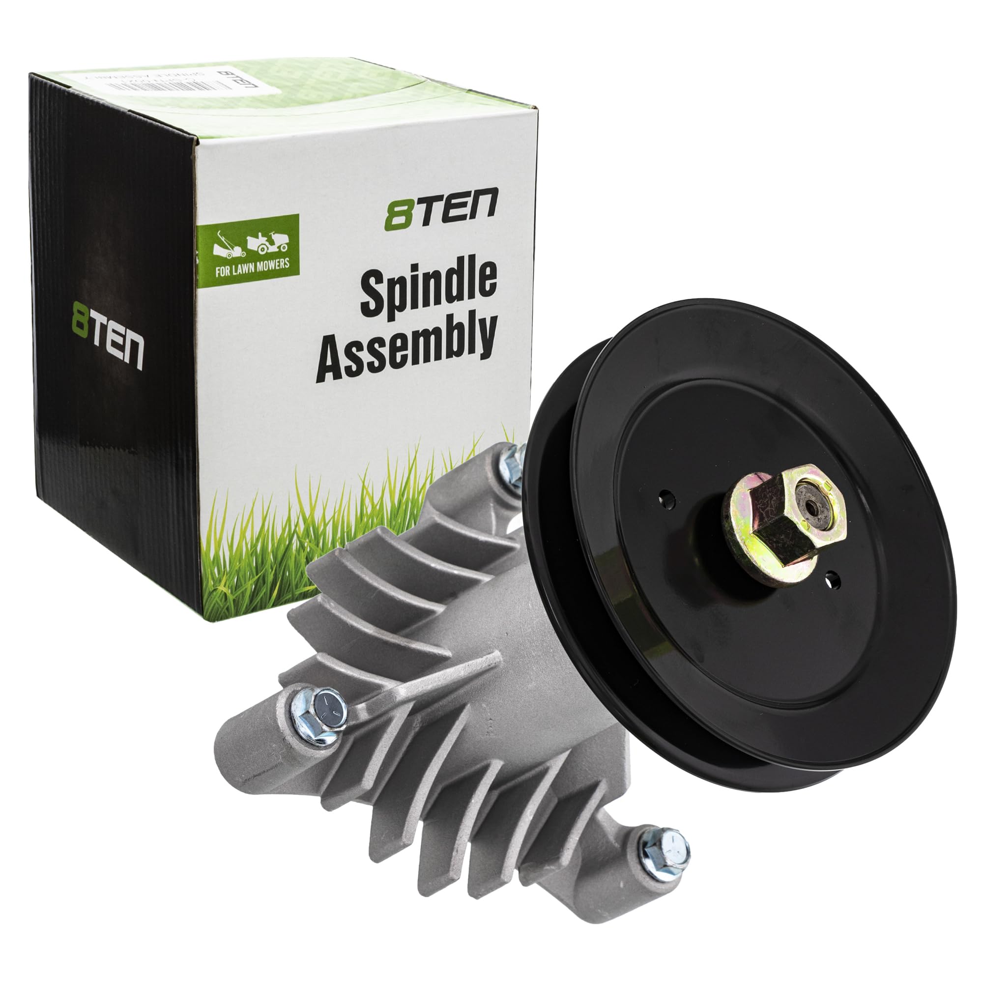8Ten Mower Spindle With Pulley For Husqvarna Craftsman Poulan 38 42 Inch Deck 130794 532130794 582922301