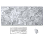 Ssoiu Large Mouse Pad, Full Desk Xxl Extended Gaming Mouse Pad 35.5' X 15.7', Waterproof Desk Mat Stitched Edges, Non-Slip Com