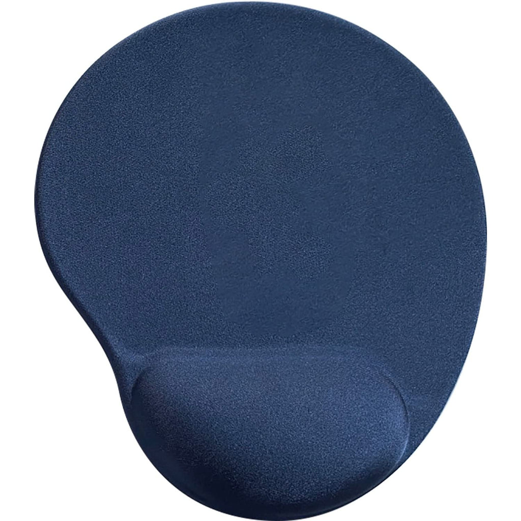 Compucessory 45162 Gel Mouse Pad, Wrist Rest, 9-Inch X10-Inch X1-Inch , Blue