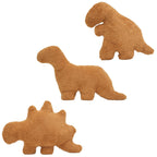 TVVPGG Dino Nugget Plush,3 Pcs Dino Nugget Pillow Stuffed Toy, Funny Dino Chicken Nuggets Pillow Gifts for Kids Adults Girlfrien