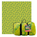 Dr. Seuss The Grinch Holiday Christmas Bedding Super Cozy Oversized Family Size Blanket, 120 in x 108 in, (Officially Licensed P