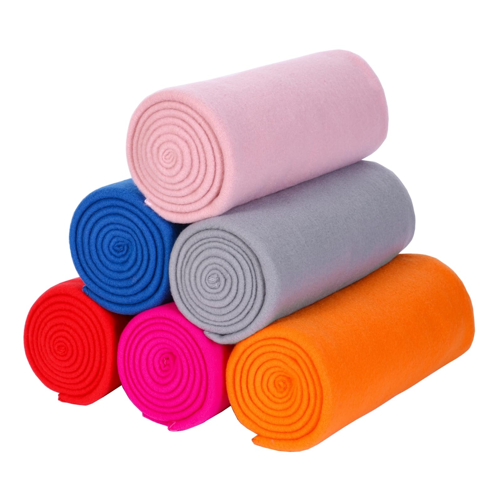 Cai Teng Fleece Throw Blanket Blankets For Couch Bed 50X60 Inch 6 Pack Kids Blanket Throws Fleece Fabric Soft Cozy Travel Blanke