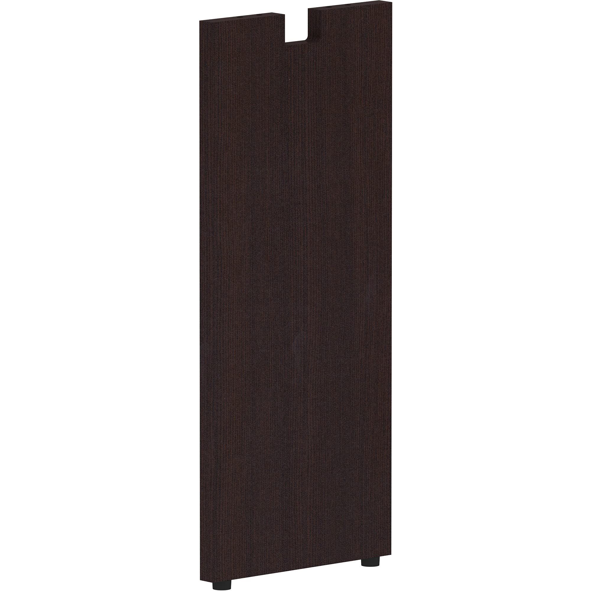 Lorell Essentials Credenza Support Leg, Espresso