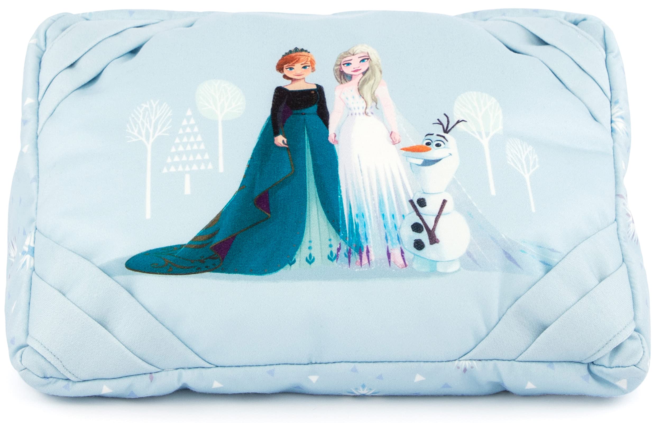 Jay Franco Disney Frozen Spirit Of Adventure Large Tablet Pillow - Soft Holder Rest Support Pillow Features Elsa, Anna, & Olaf (