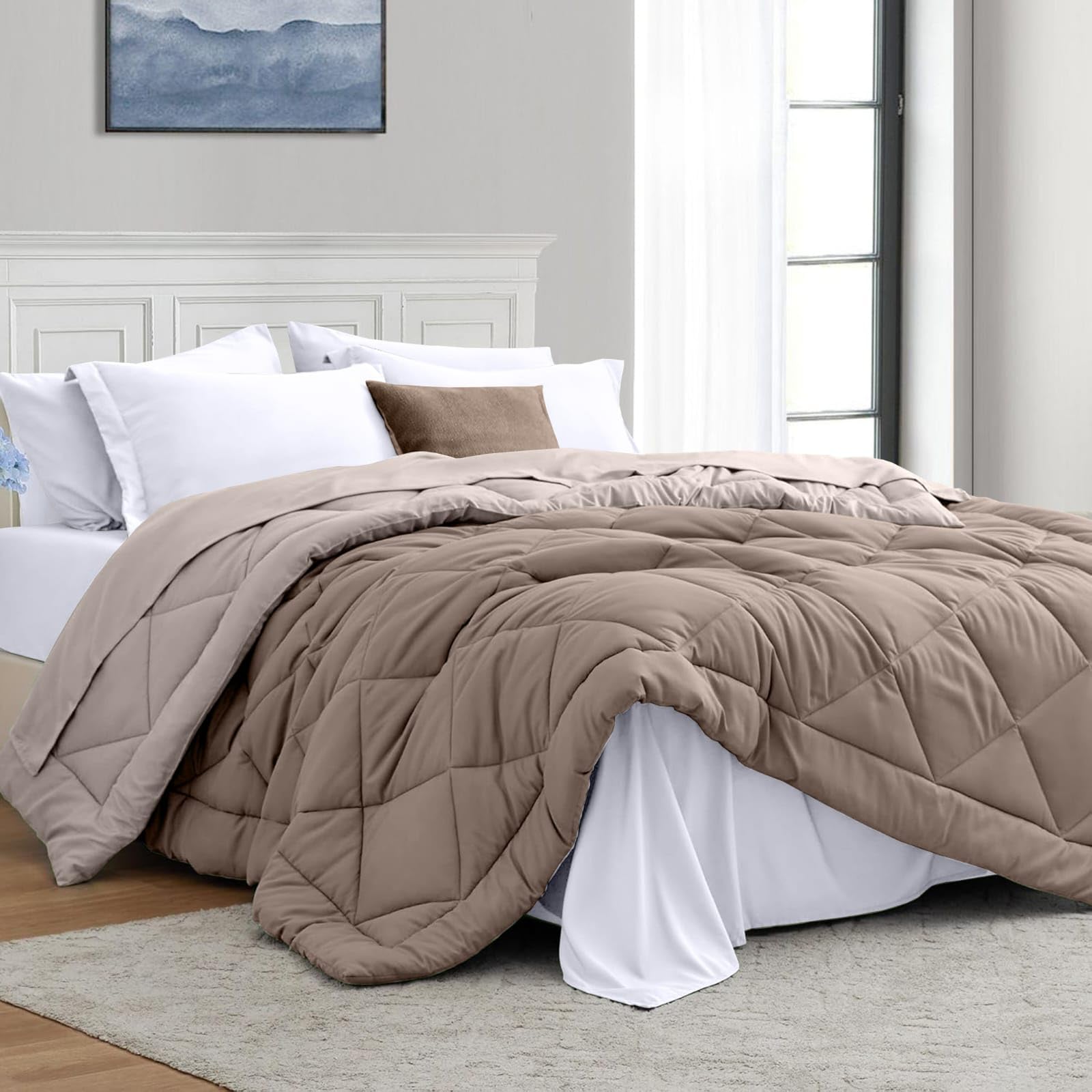 Millenial Reversible, Single Comforter, Gsm : 150, Size : 60 * 90 Inches.