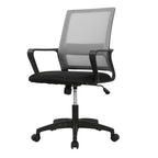 Paylesshere Gaming Chair Ergonomic Computer Chair Office Chair Video Game Chairs With Lumbar Support Desk Chair Armrest Mid Black Cushion Swivel Rolling Chair With Wheels For Home Office (Grey)