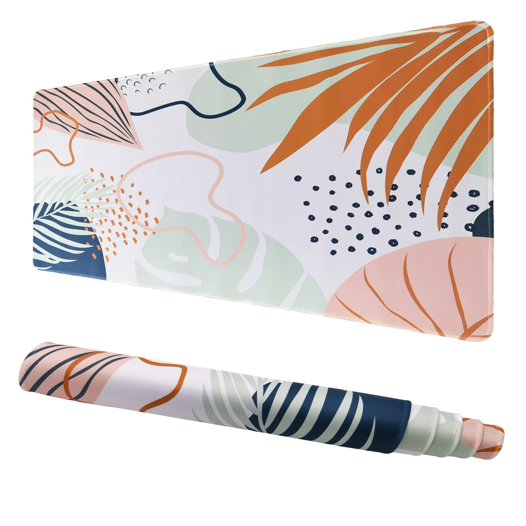 Desk Pad, Large Mouse Pad, Keyboard Pad, Big Office Accessories Mouse Pad For Computer Laptop, Waterproof Mouse Mat Desk Pad For