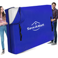 Saveamatt Mattress Bags For Moving - Extra Thick & Durable Queen Mattress Cover For Moving - Reusable Waterproof Tarp Mattress P