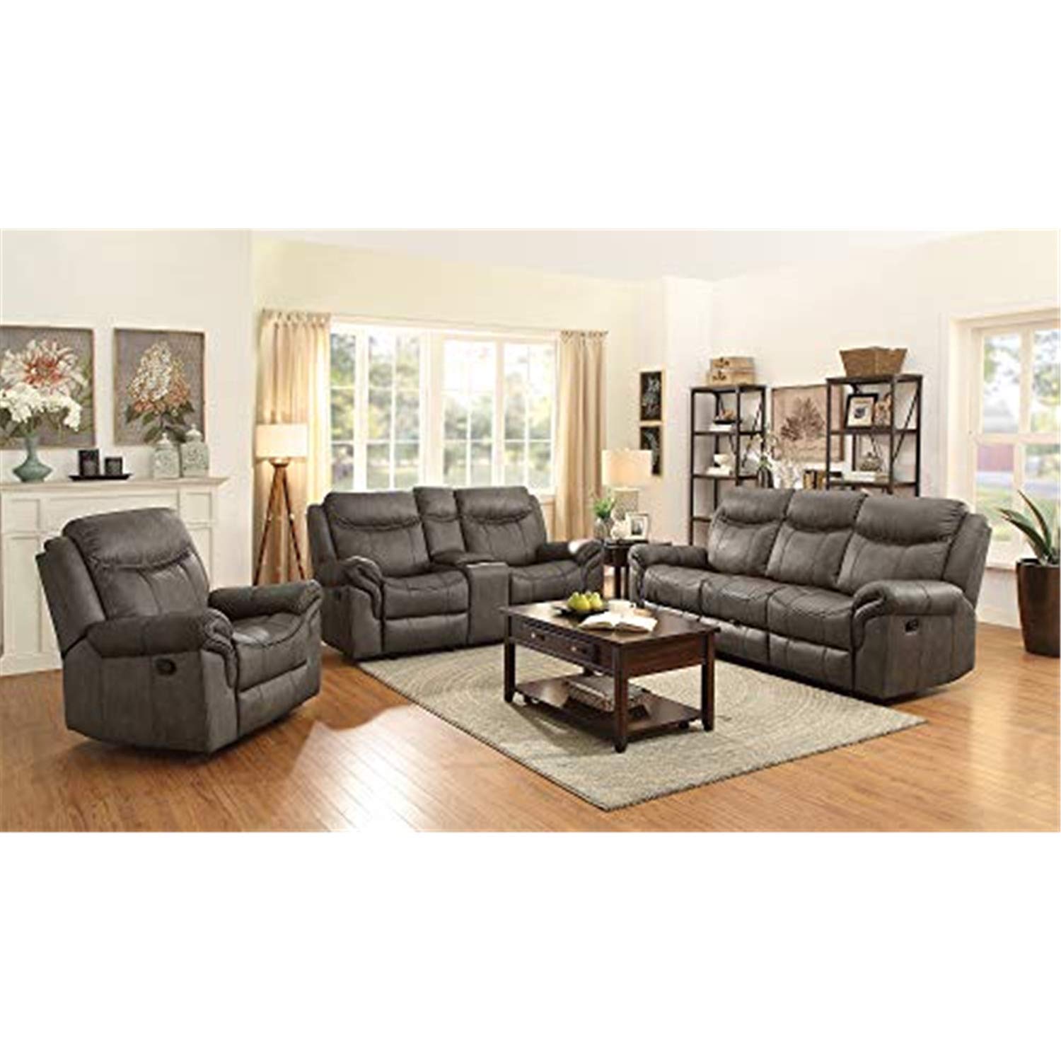 Coaster Home Furnishings Co-602334-S2 Living Room Set, Macchiato