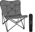 KingCamp Butterfly Chair Oversized XL Camping Chairs for Adults Padded Folding Comfy Camp Chairs 300lbs Heavy Duty with High Bac