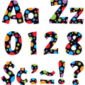 Trend Enterprises, Inc. Neon Dots 4'' Playful Combo Ready Letters', Assorted (T-79754)