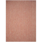 Safavieh Courtyard Collection Area Rug - 9' X 12', Red & Beige, Non-Shedding & Easy Care, Indoor/Outdoor & Washable-Ideal For Pa