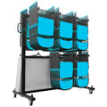 Large Mobile Folding Chair and Table Dolly Cart