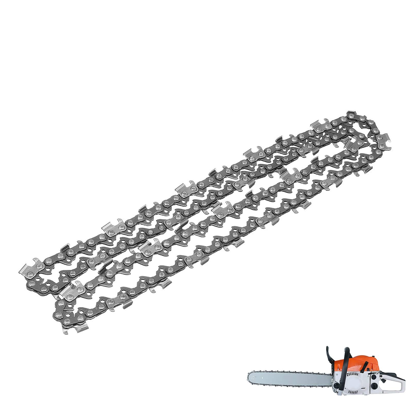 Yiekea 20 Inches Saw Chain (0.325 Inches Pitch, 0.058 Inches Gauge, 76 Drive Links) For Steele Origen Caton Chainsaw Replacement