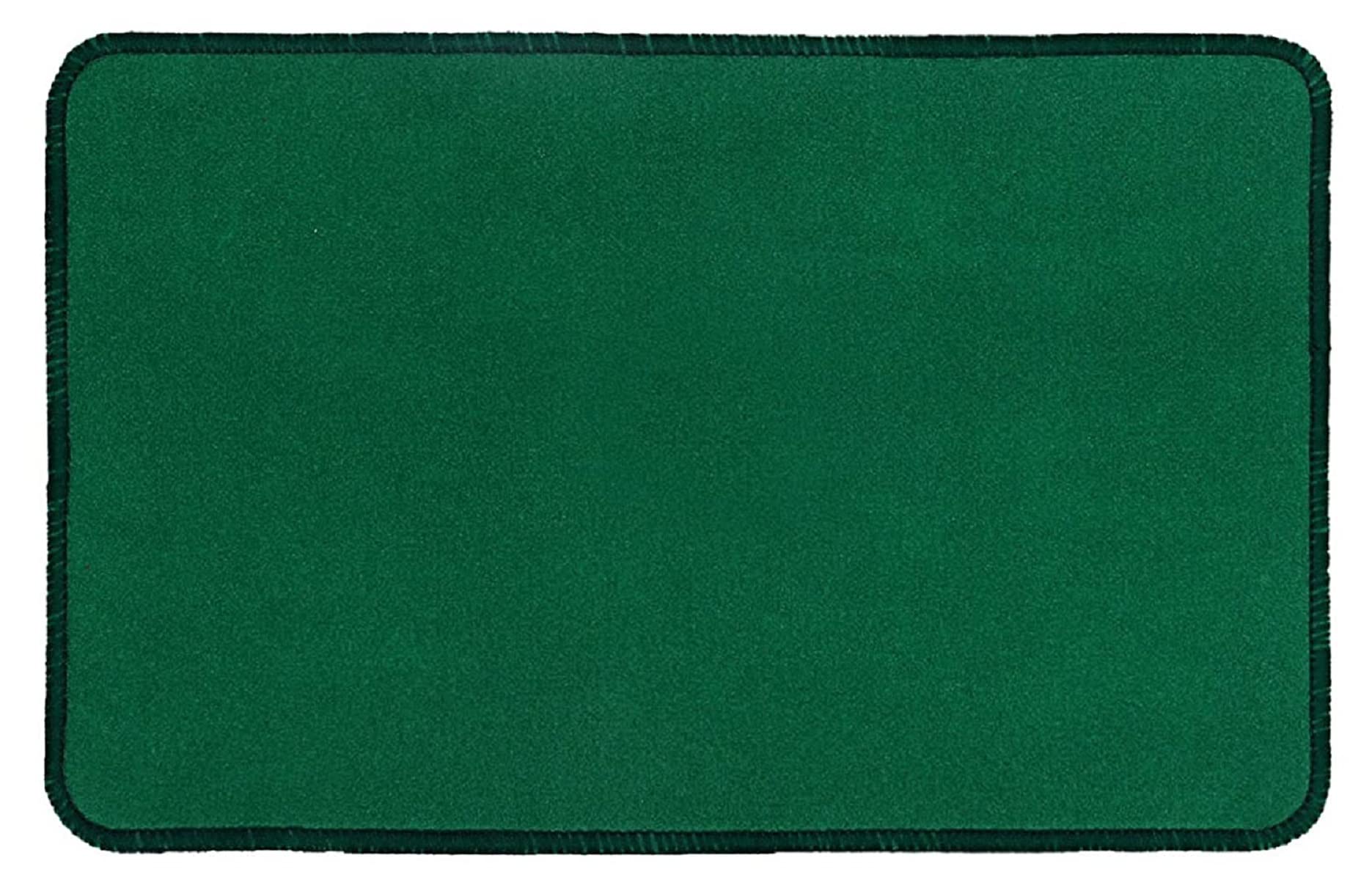 Heart Home Microfiber Anti Slip Bath Mat 22x14, Green CTHH02804