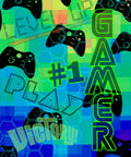 Nu Trendz Signature 'Gamer Video Game Blanket Throw