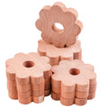 12 Pcs Cedar Blocks for Clothes Storage Flower Cedar Chips for Closets and Drawers Fresh Cedar Rings to Protect Your Clothes Aro