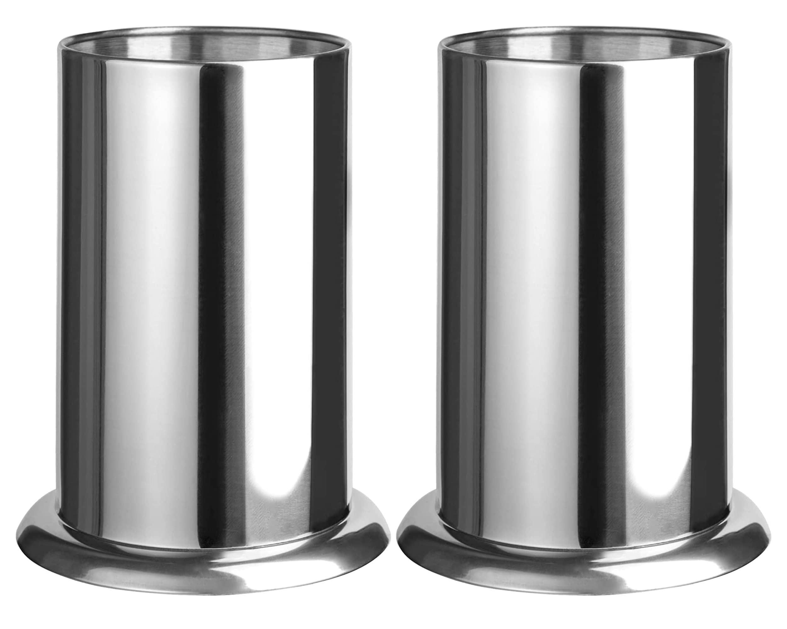 Mylifeunit Straw Holder For Counter, Stainless Steel Coffee Stirrers Holder 6.7 X 4.9(2 Pack)