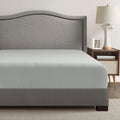 Comfort Spaces Coolmax Moisture Wicking Fitted Sheet ONLY Super Soft, Fade Resistant, All Elastic Deep Pocket Fits Up to 16 Matt