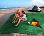 House, Home And More Outdoor Turf Rug - Green - 10 Feet X 30 Feet