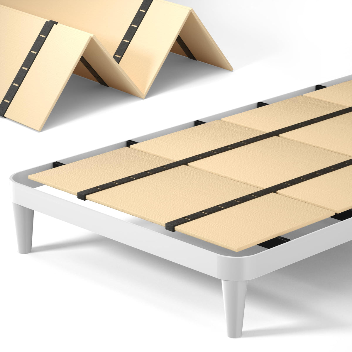 Imperius Mattress Support Wooden Bunkie Board/Bed Slats/Queen Bed Board Under Mattress Support(48''x 60'' Full Size)