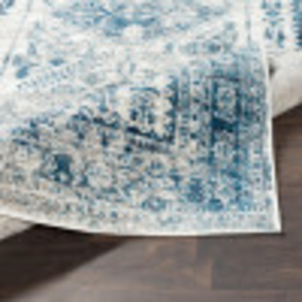 Livabliss Desta Vintage Oriental Area Rug,8'10'' X 12',Blue/White