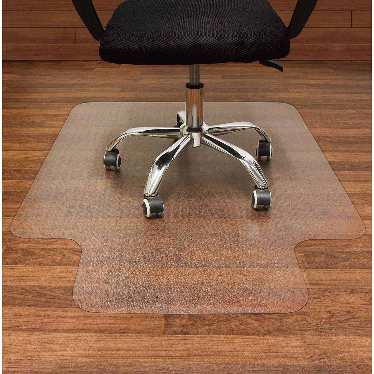 Aibob Office Chair Mat For Hardwood Floor, 36 X 48 Inches, Hard Floor Chair Mats Under Computer Desk, Easy Glide For Rolling Chairs, No Curling