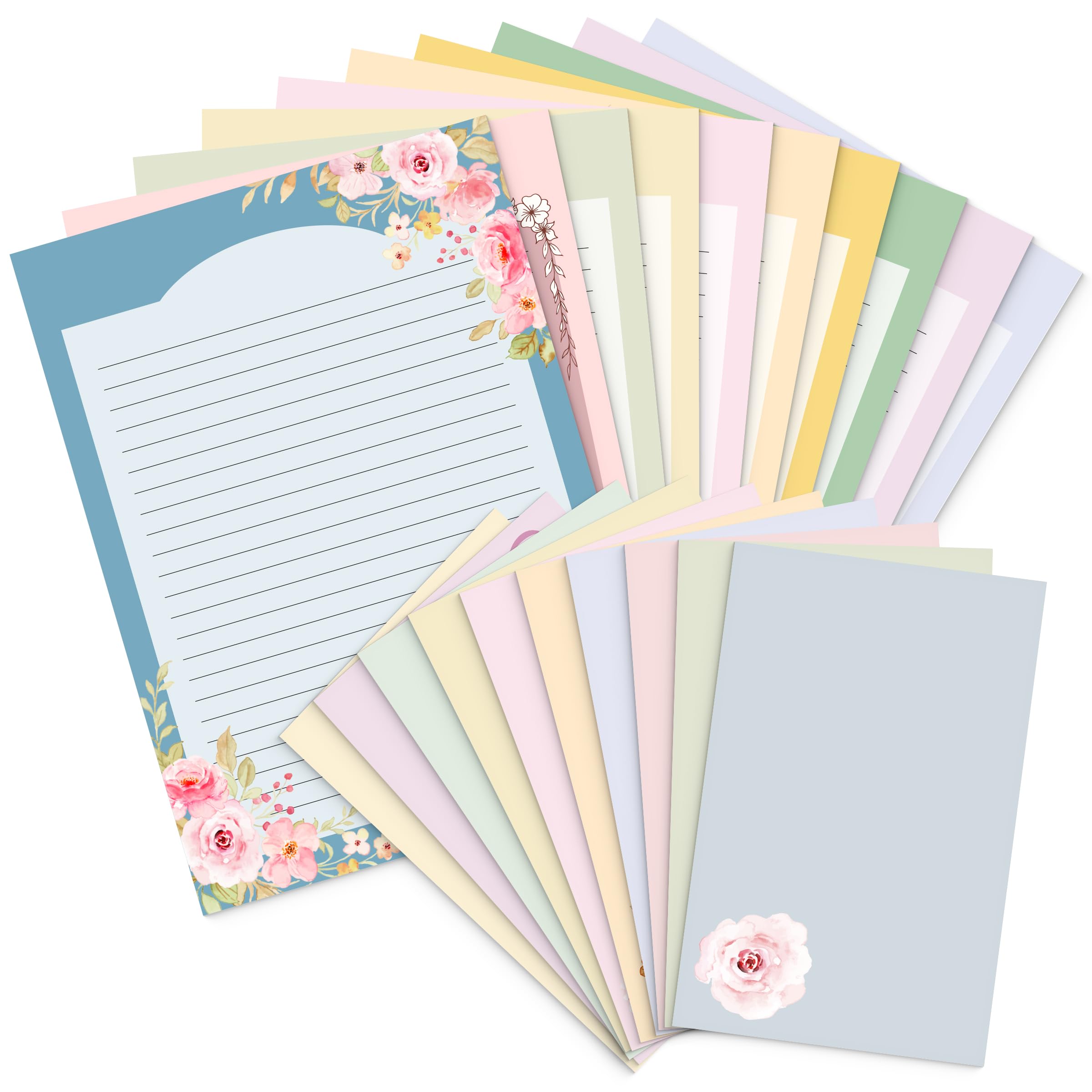 Mr. Pen- Stationery Writing Paper With Envelopes, 60 Letter Writing Paper With 30 Envelopes, Cute Stationary Set For Writing Let