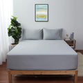 California King Size Fitted Sheet Only Gray, 100% Egyptian Cotton 600 Thread Count, 16'' Deep Pocket Premium Cotton Mattress She