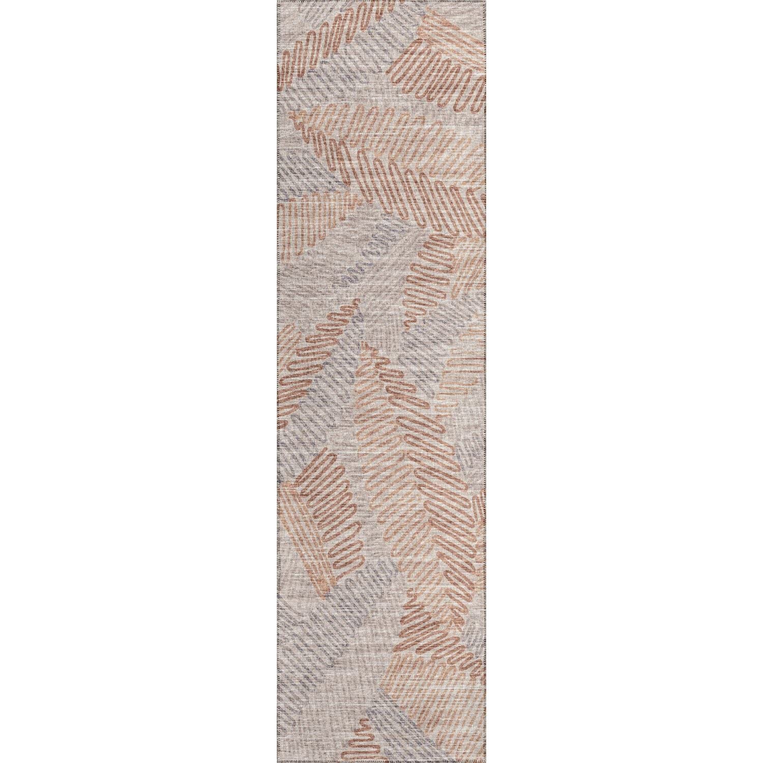 Sedona Sn11 Beige Transitional Rug Runner 2' 3" X 12'