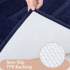 Homore Bathroom Runner Rug 24X60 Inch, Thick Soft And Absorbent Microfiber Bath Runner Rug, Tpr Backing Non Slip Bath Mat, Washa