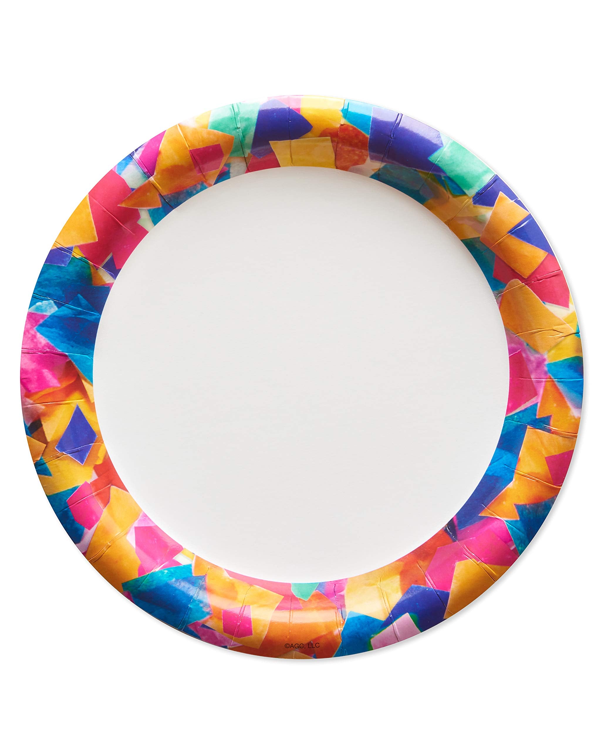 American Greetings Confetti Birthday Party Supplies, Dessert Plates (36-Count)