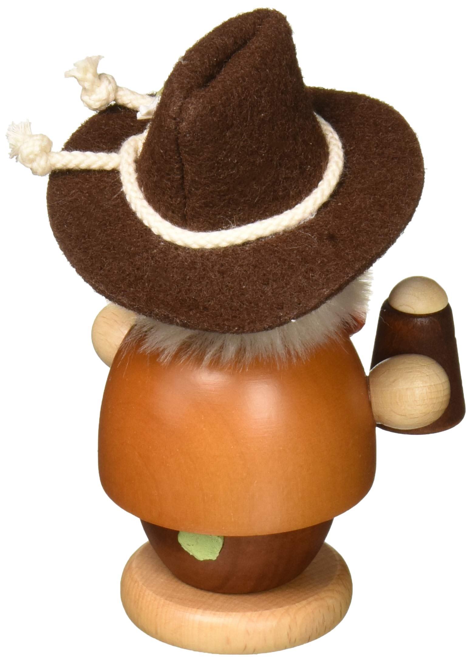Alexander Taron 1-539 Christian Ulbricht Incense Burner-Bavarian (Natural) -5" H W X 3" D, Brown