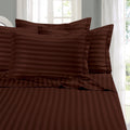 Elegant Comfort Best, Softest, Coziest Stripe Sheets Ever! 1500 Thread Count Egyptian Quality Luxury Silky-Soft Wrinkle & Fade R